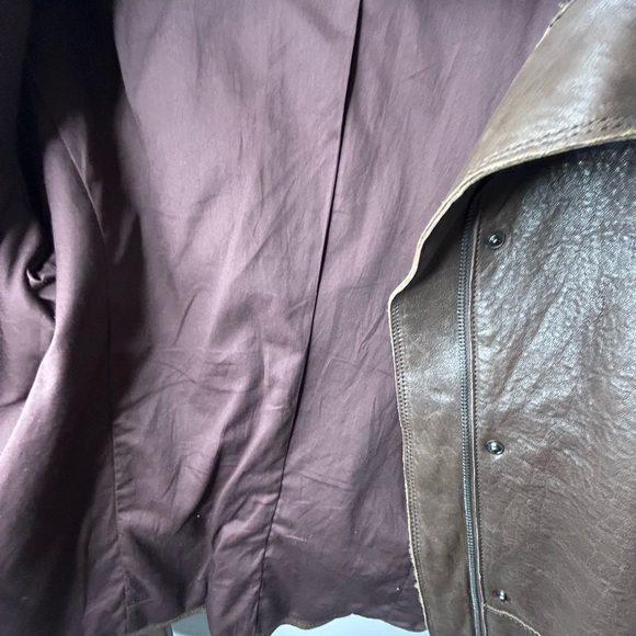 New , Marc New York,  Brown,  Medium Women`s Leather Jacket. Luxury apparel line - Picture 5 of 15